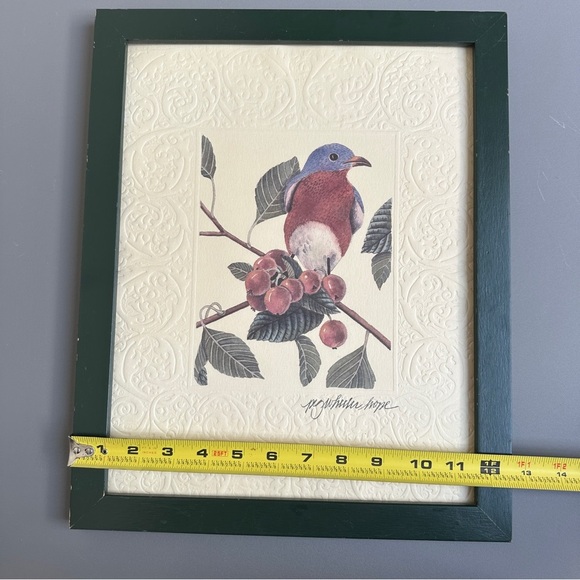 Peg Wheeler Hope Framed and Matted Bird Art Print - Picture 10 of 11